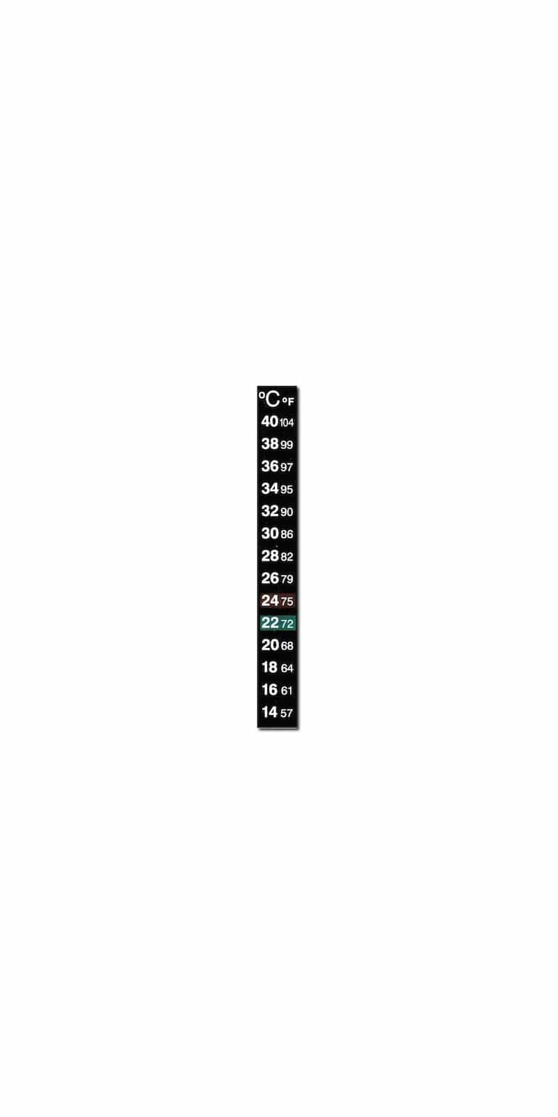 14 To 40°C Dual Scale LCD Reptile Vivarium Aquarium Home Brew Wine Making General Use Car Home Thermometer