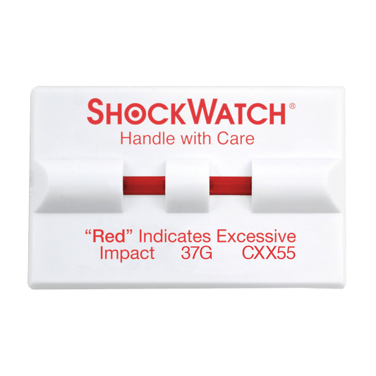 SpotSee® ShockWatch Clip Double-Tube Impact Indicators – 100 Pack