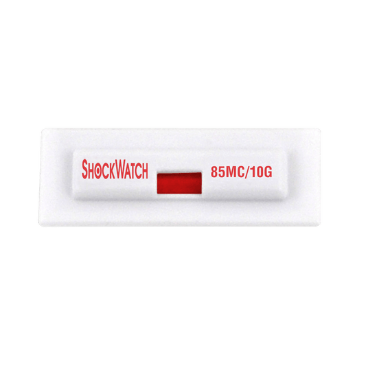 SpotSee® ShockWatch MiniClip Single-Tube Impact Indicators – 100 Pack