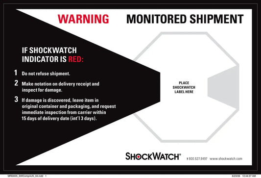 Shockwatch Companion Label