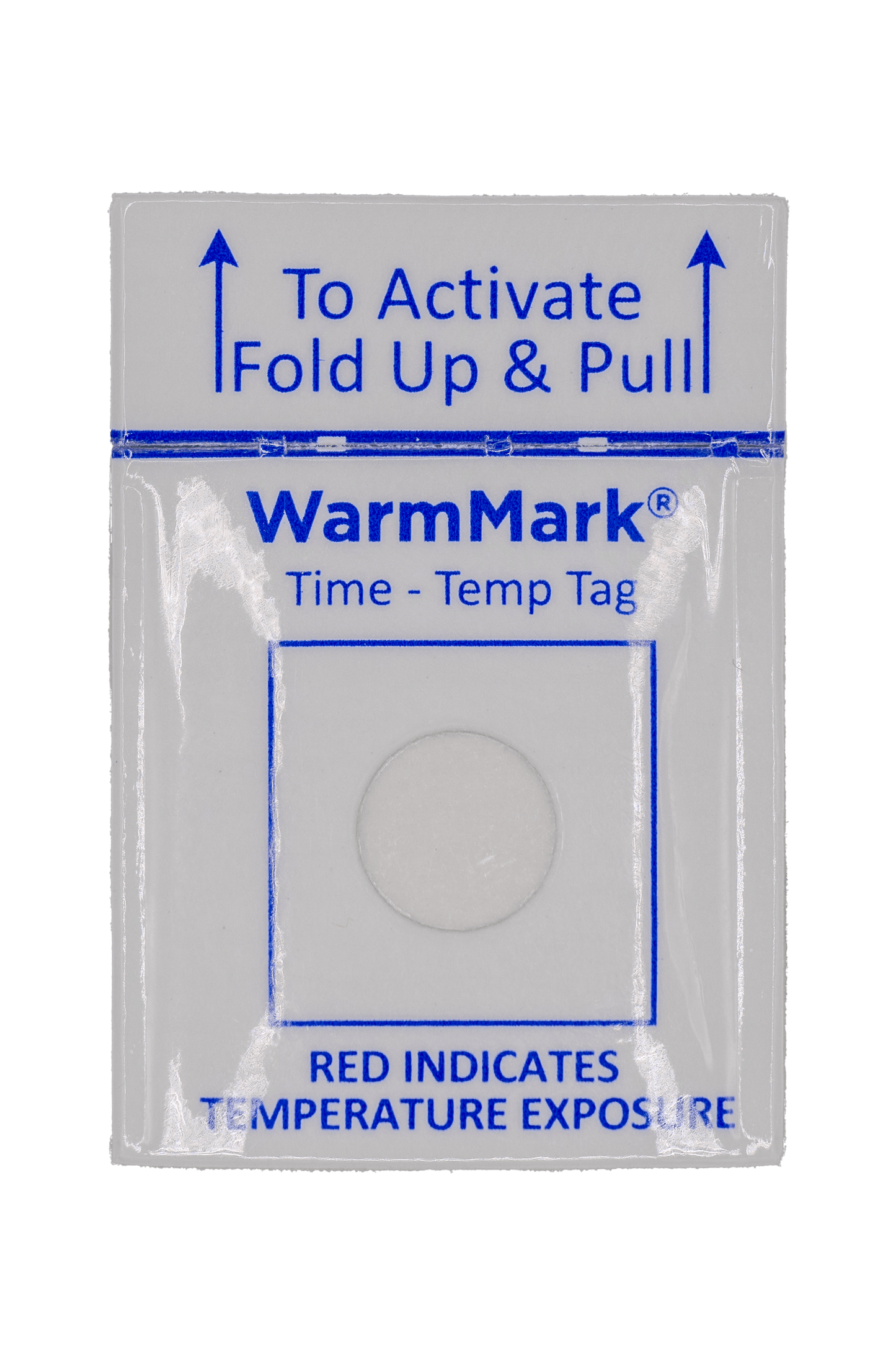 WarmMark Mini temperature indicators for small packages vials and cartons