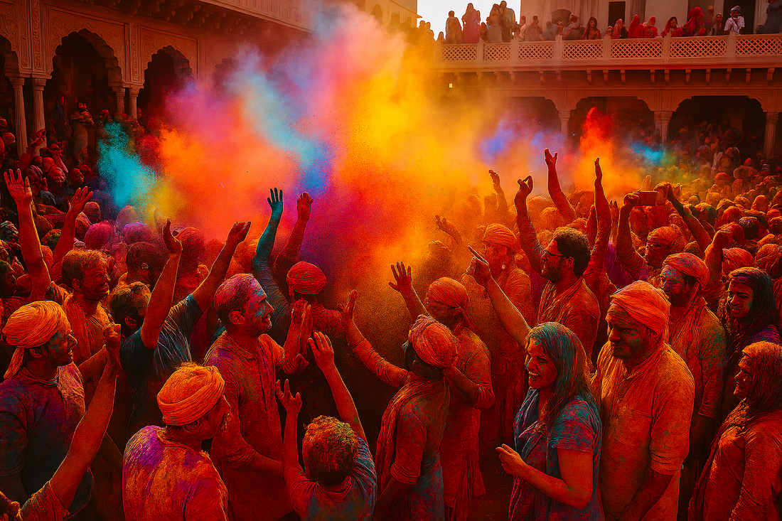 A Festival of Colour...