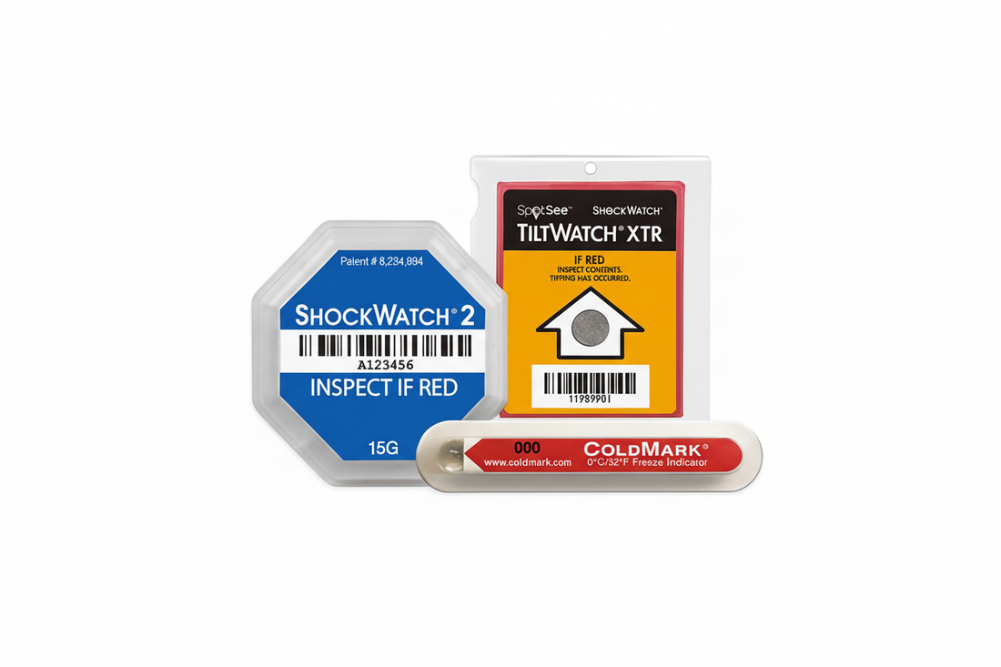 Impact, Tilt, and Temperature Indicators – The Three Types of Supply Chain Monitors Explained