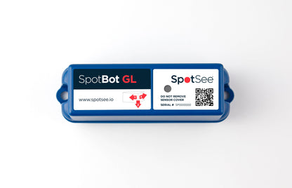 SpotSee® SpotBot GL | 4G LTE & WiFi Impact Data Logger