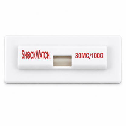 SpotSee® ShockWatch MiniClip Single-Tube Impact Indicators – 100 Pack