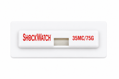 SpotSee® ShockWatch MiniClip Single-Tube Impact Indicators – 100 Pack