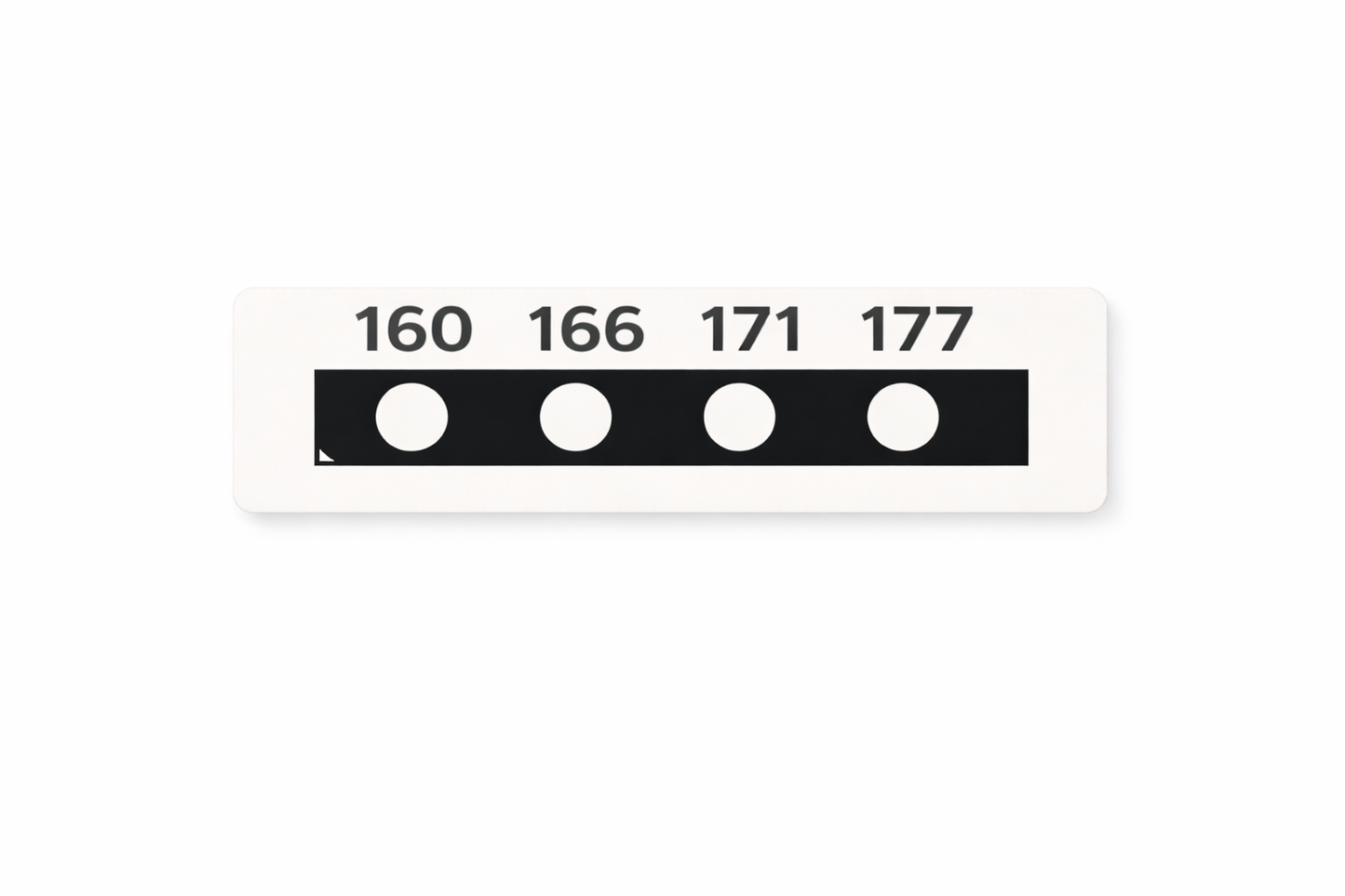 SpotSee® Thermax Micro Irreversible Temperature Labels (Pack of 10)