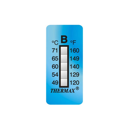 SpotSee® Thermax 5-Level Irreversible Temperature Labels (Pack of 10)