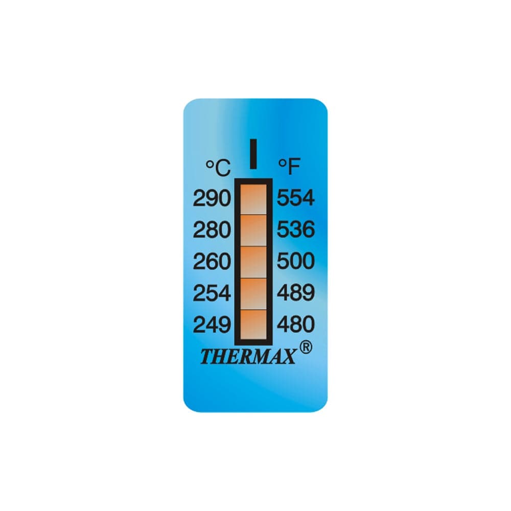 SpotSee® Thermax 5-Level Irreversible Temperature Labels (Pack of 10)