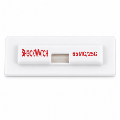 SpotSee® ShockWatch MiniClip Single-Tube Impact Indicators – 100 Pack