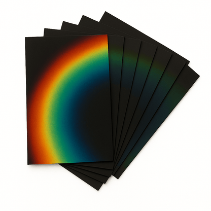 SFXC Liquid Crystal Sheet R&D Evaluation Pack – 7 Calibrated Temperature Ranges