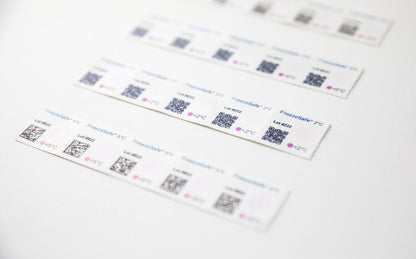 SpotSee® FreezeSafe Descending Temperature Indicator (2500 pc Roll Format)