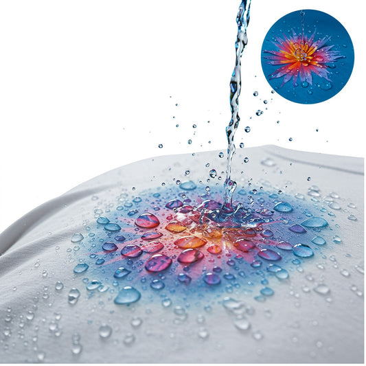 Hydrochromic Screen Printing Ink - Wet & Reveal - Colour Changing