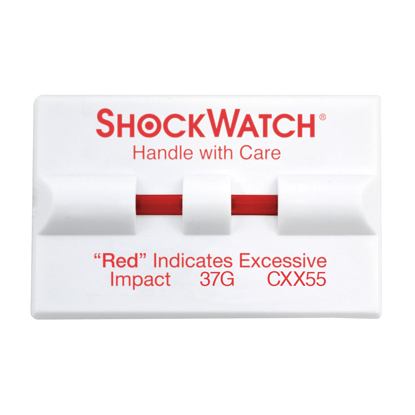 SpotSee® ShockWatch Clip Double-Tube Impact Indicators – 100 Pack