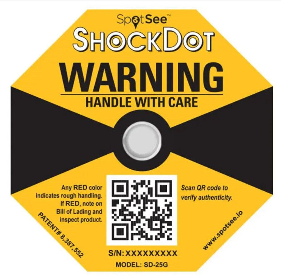ShockDot Shock & Impact Indicators - PLEASE CONTACT US TO ORDER