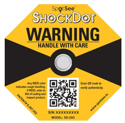 ShockDot Shock & Impact Indicators - PLEASE CONTACT US TO ORDER