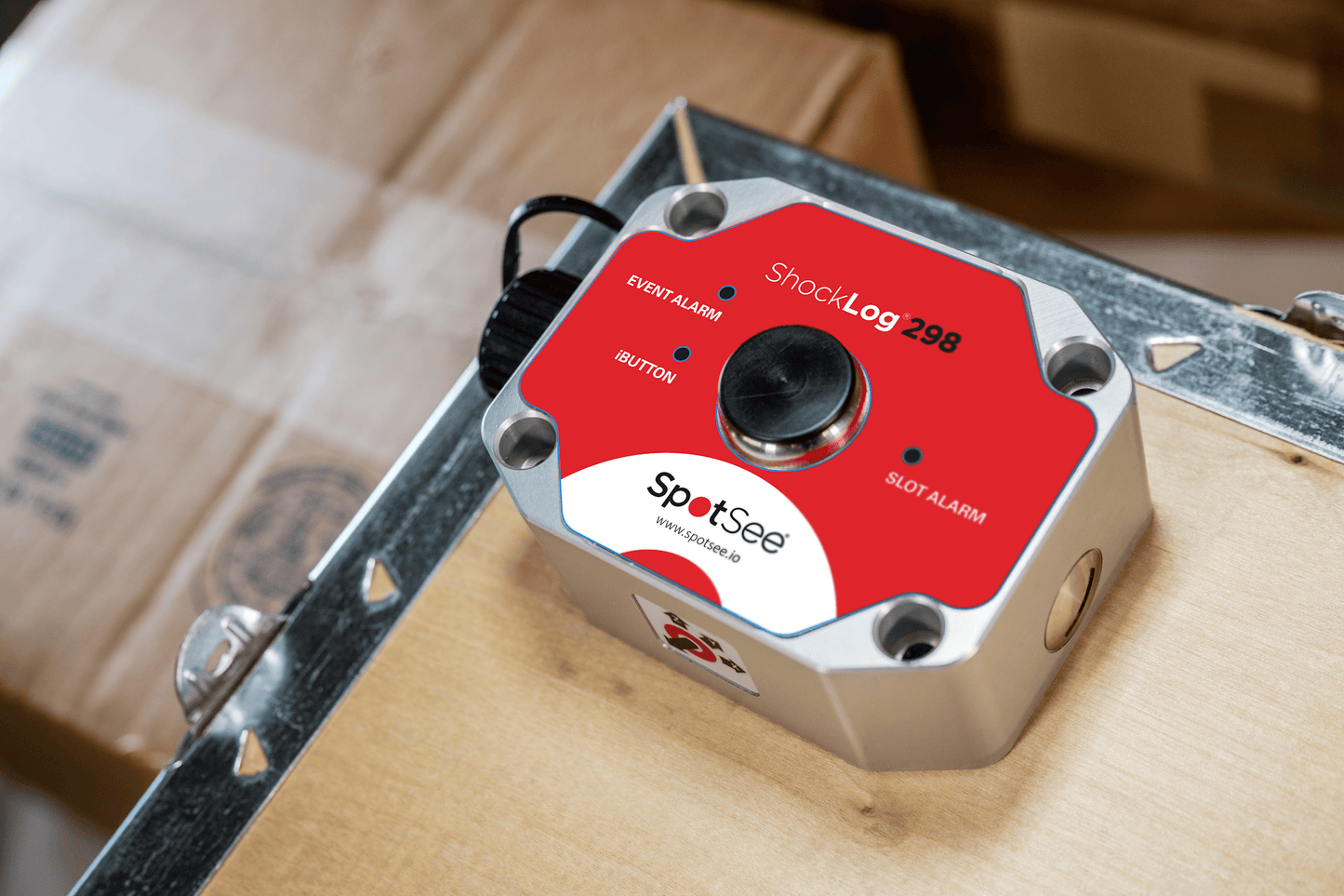 SpotSee® ShockLog 298 | High-Precision Impact Recorder