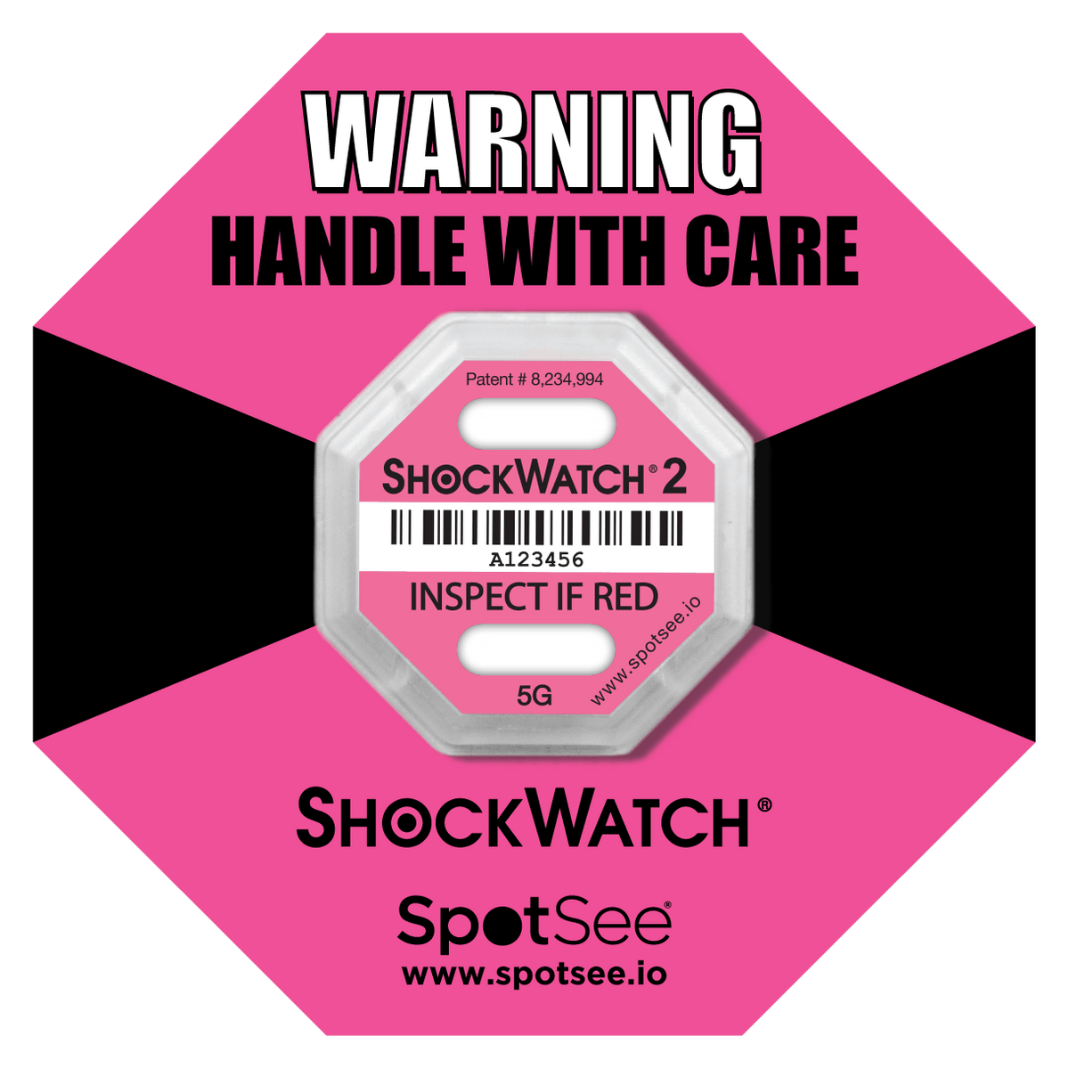 ShockWatch 2 Impact Indicators | Authorised UK Stockist | 10 & 100 ...