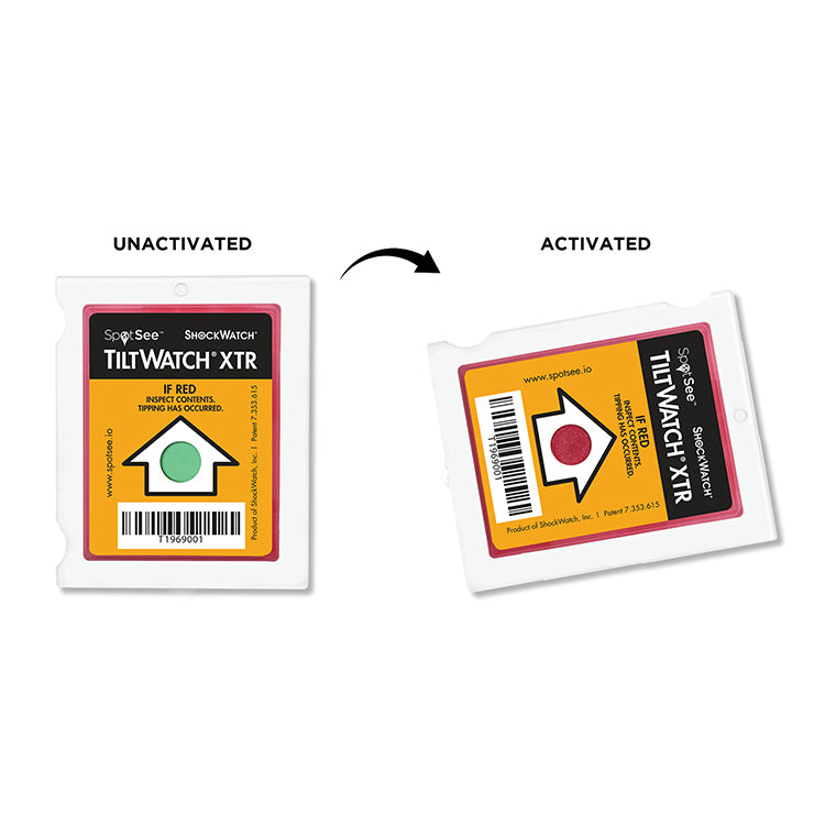 Spotsee Tiltwatch Xtr Tilt Indicator