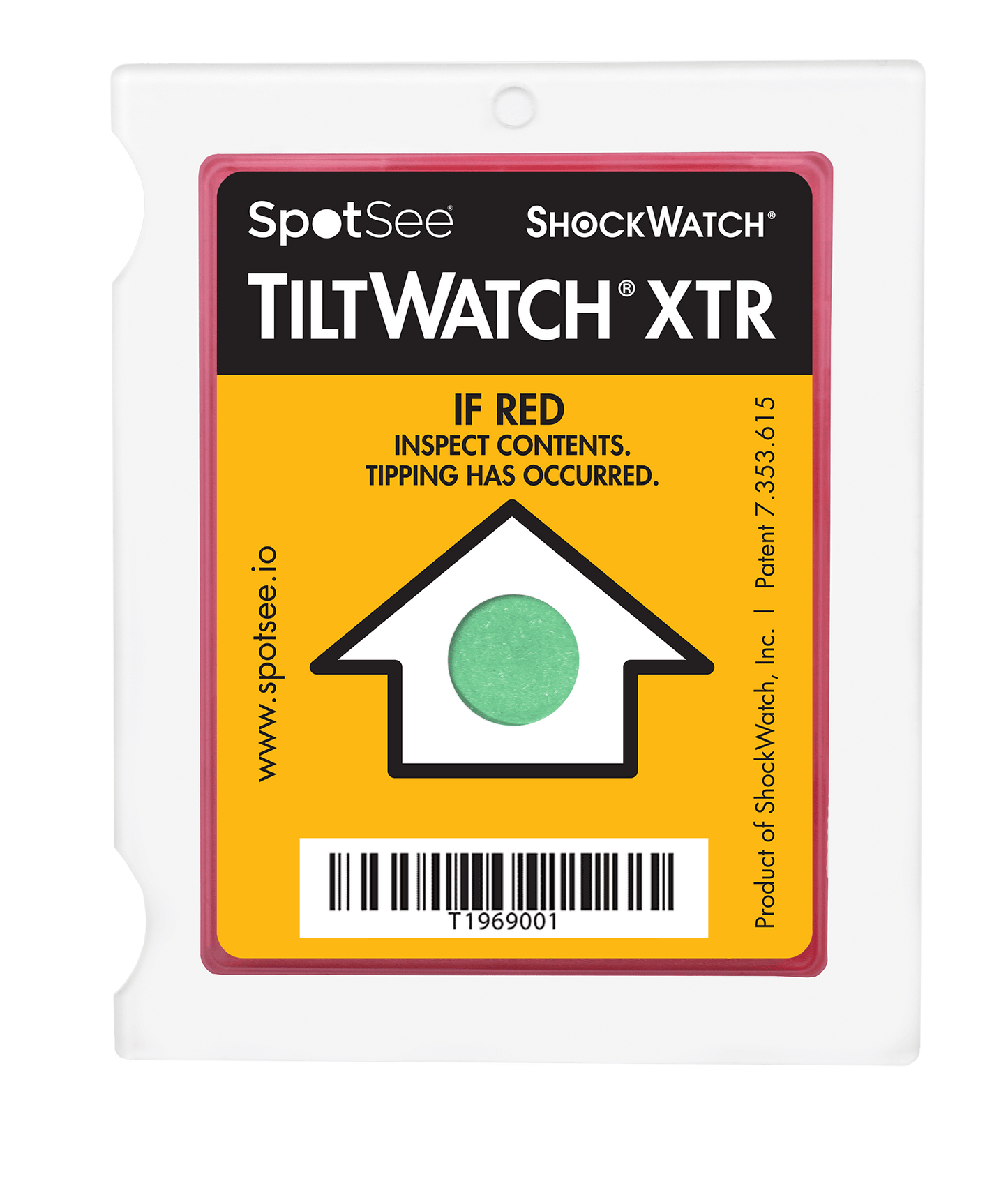 Spotsee Tiltwatch XTR Neigungsanzeiger