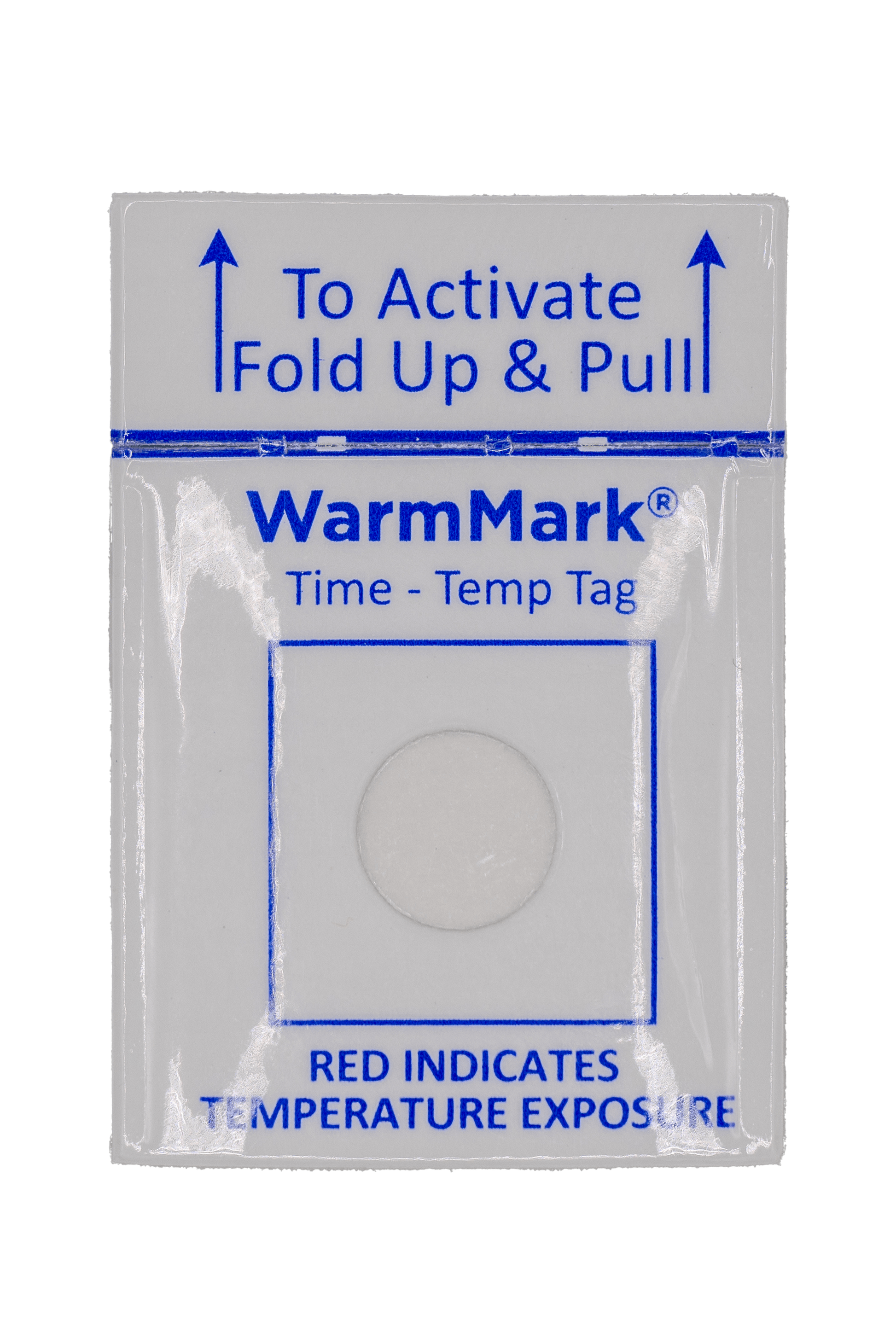 WarmMark Mini temperature indicators for small packages vials and cartons