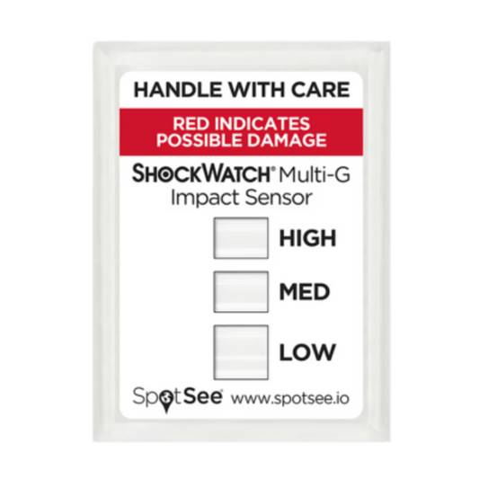 ShockWatch® Multi-G Clip Impact Indicator (12 Pack)
