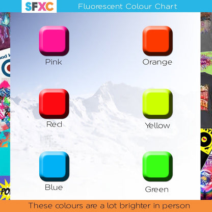Day Glow Fluorescent Screen Printing Ink