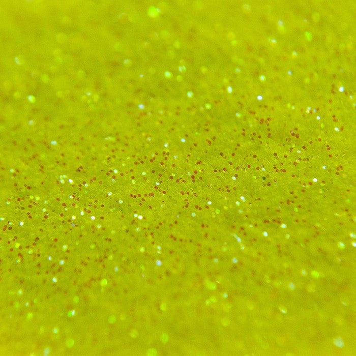 SFXC Glitter Fluorescent Neon Lemon Yellow Glitter