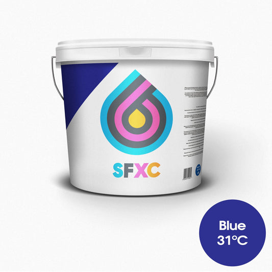 Thermochromic Screen Printing Ink Blue 31°C - SFXC | Special Effects and Coatings