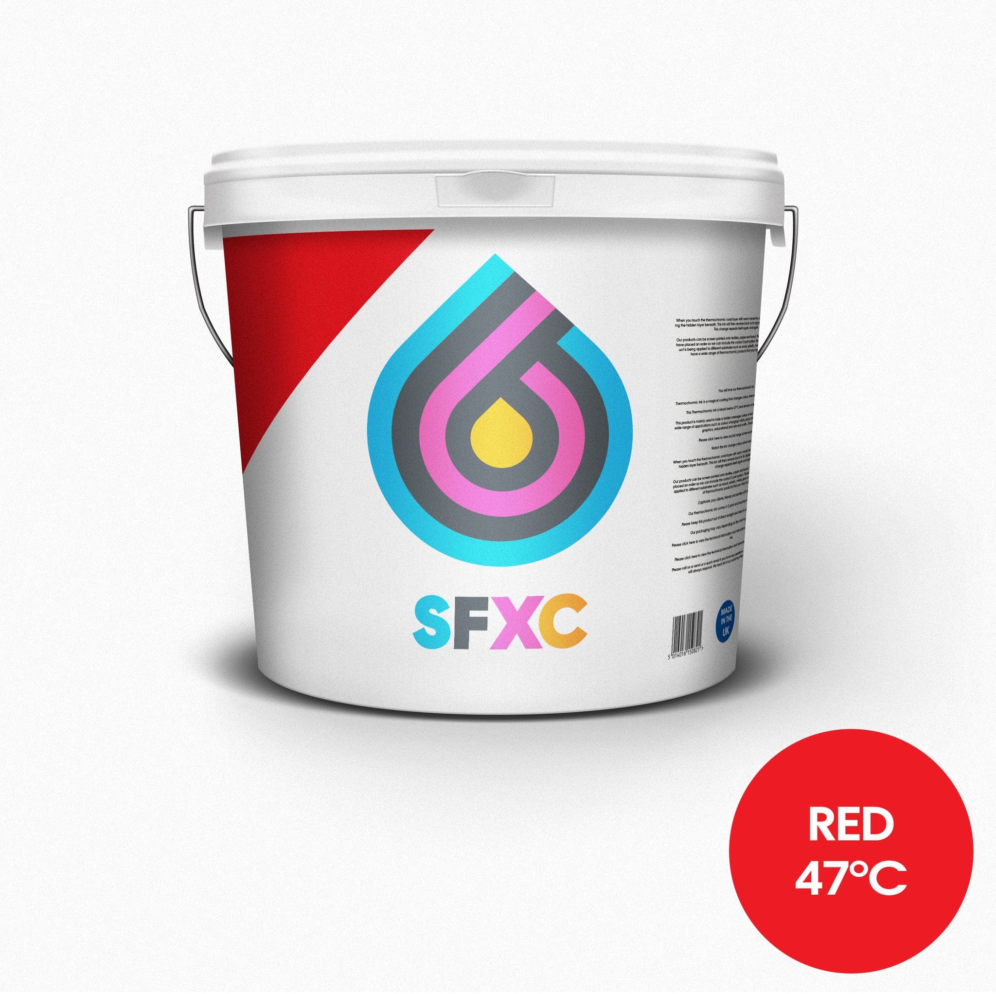 Thermochromic Screen Printing Ink Red 47 °C – Good Life Innovations Ltd ...