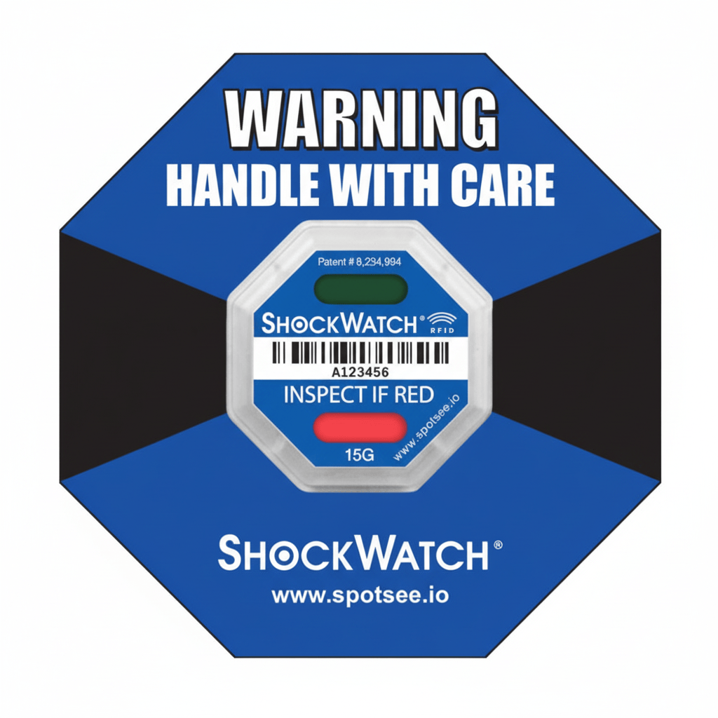 ShockWatch RFID Complete Label - Square