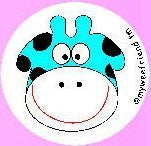 My Wee Friend - Colour Changing Potty Training Aid - Blue Cow