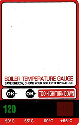 Boiler Hot Water Temperature Monitor Gauge