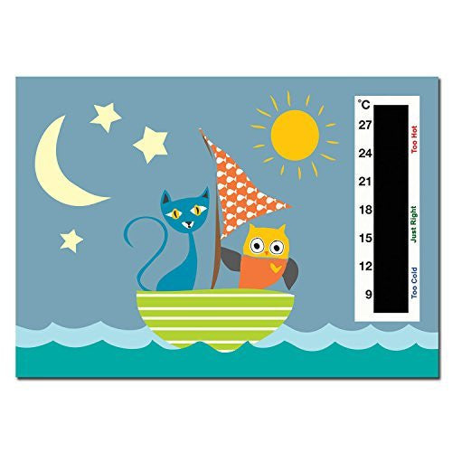 Baby Owl The Pussycat In Boat Nursery Room Safety Temperature Thermometer Monitor