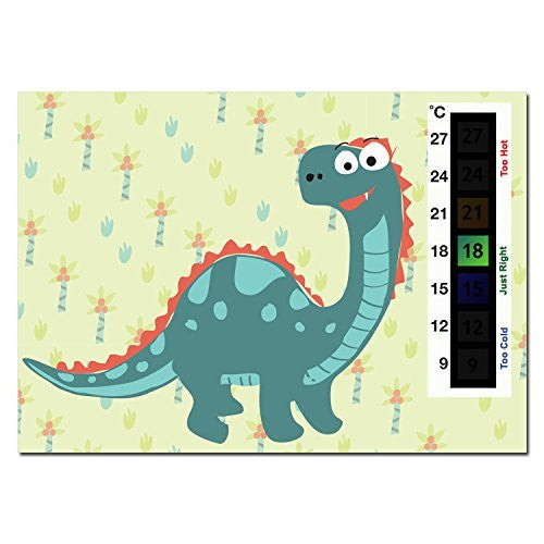 Baby Dinosaur Nursery Room Thermometer Card