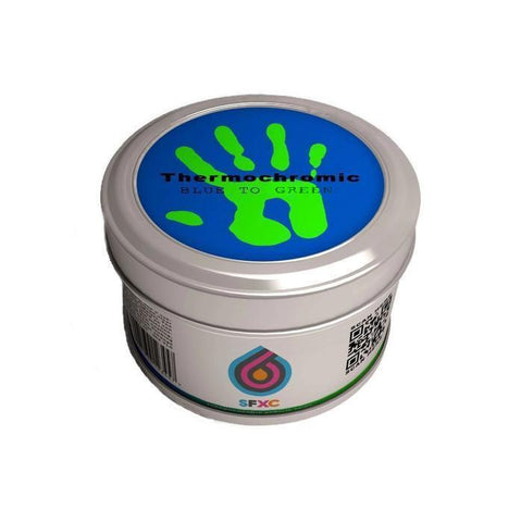 Sea Blue to Neon Green Thermochromic Colour Changing Acrylic Ink - 250g