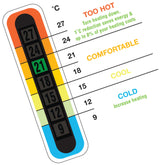 Thermometer Cards, Strips & Stickers | Liquid Crystal & Thermochromic ...