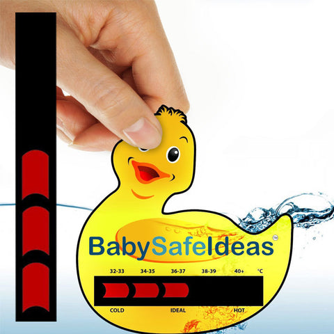 Bath thermometer stickers